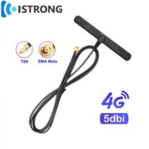 4G 풀 밴드 야외 패치 안테나 5dbi 휴대 전화 자동차 옴니 신호 부스터 WCDMA DTU GSM GPRS 네트워크 증폭기 TS9 SMA Male
