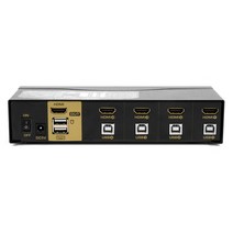 넥스트 4:1 USB HDMI v2.0 4K KVM 스위치 4대 PC 제어 NEXT-7014KVM-KP
