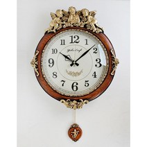 천사원 추 벽시계 대 브라운