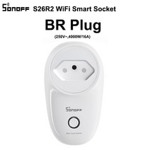 우산 접이식 안으로 접는 역방향 우산 SONOFF S26 Wifi 스마트 플러그 EU-E/EU-F/UK/AU/US/BR/IT/IL/CH/CN