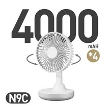 탁상용선풍기 탁상용 무소음 유선 선풍기 usb c타입 sobe 4 speed mini, 전기 회전 4