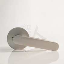 철물인 핀버튼형 방문손잡이 BPL-5001 GR, 1개