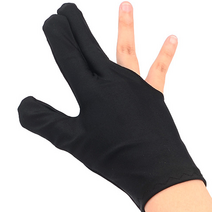 당구 큐대 장갑 용품 재료 왼손 오른손 초보용