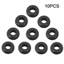 Airlock Grommet MAGT 10pcs Silicone O Ring Sealing Washers Grommet for Fermenter Lid Beer Brewing T, 1