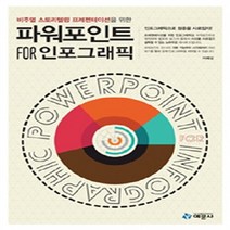 예문사 새책-스테이책터 [파워포인트 for 인포그래픽] -비주얼 스토리텔링 프레젠테이션을 위한--예문사-이혜강 지음-파워포인트-2, 파워포인트 for 인포그래픽