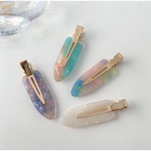 시원한 비치룩 서핑보드 앞머리핀 옆머리 헤어핀