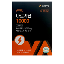 비타민마을 고함량 L 아르기닌 10000, 300g, 6개