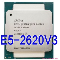 i77700k E5 2620 V3 LGA 20113 6 코어 SR207 2.4GHz 85W E52620V3, 한개옵션0