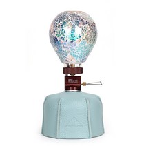 캠웨이 이소가스 커버 가죽 워머 230g, 민트