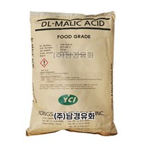 DL-사과산 용산화학 25KG Malic Acid