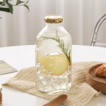 델몬트유리병 델몬트미니병 쥬스 식혜통 보리차 식혜병, 500ml