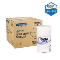 두꺼운 점보롤 화장지 2겹 300Mx4롤x4백 두루마리 휴지 물에잘녹는 먼지없는, 상세페이지 참조, tm 본상품선택