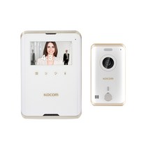 대전비디오폰 설치포함 코콤 KCV-R431E+KC-R80E 비디오폰, 화이트, 대전 설치포함