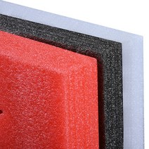 충격방지 폼포드 압축스티로폼 EPE 포장 폼보드 포장용, 50mm, 1m x 1m, 블랙