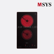 MSYS 하이라이트 전기쿡탑 2구 CTB-MSC320E 전기레인지 인덕션 하이브리드