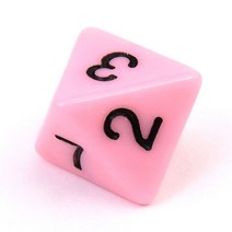 바보사랑 다면체 주사위(정8면체) 색상랜덤발송.파티해