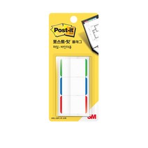 포스트-잇 인덱스탭 N686L-GBR 인덱스탭 3색 3M