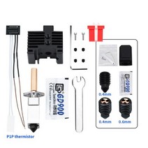 노즐 밤부 랩 X1/ X1C 카본 500℃ 경질 강철 용 고 유량 CHT 핫엔드맞다 대나무 원목 Bambu P1P/ P1S 3D 프린터 핫엔드, 선택07. 2.0 P1P P1S Steelkit