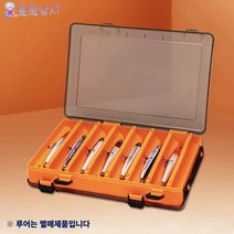 용왕낚시 에기케이스 쭈꾸미 에기박스 루어태클박스 양면 10슬롯 14슬롯 24슬롯타입 멀티박스 낚시소품보관함