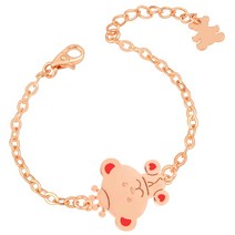 14k/18k 왕관 곰돌이 미아방지 팔찌, 14k(레드베어), 기본선물패키지