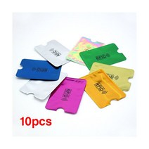 신제품 안티 Rfid 차폐 카드 리더 잠금 은행 슬리브 ID NFC 알루미늄 신용 10 개