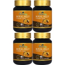 뉴질랜드 에버그린 로얄젤리 10HDA 6% 500mg 300캡슐 4팩
