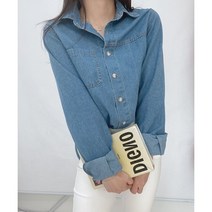 [당일출고] 라잇오버 중청남방 중청 데님셔츠 자켓