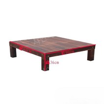 조립식 평상 데크 원목 방부목 야외 테이블, 길이90x폭90x높이36