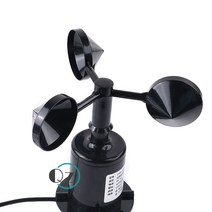 풍속계 풍향계 바람 측정 30 m/s 기상 관측 소용 실외 센서 3 컵 RS485 4-20MA 0-5V 0-10V 펄스 풍속 송신기, [05] Pulse NPN