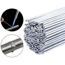 인바Low Temperature Easy Melt Aluminum Welding Rods Weld Bars Cored Wire Solder for No Need Powder A, [03] 2mm 10 Pcs