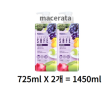 세이프 천연 미네랄 주방세제, 1450ml, 8개