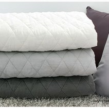 이불 매트리스 깔개 돌침대 피그먼트 이불겸 패드, 그레이