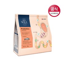 [유니참] LG생활건강 시리우스 윌 프리바이오틱스 애견사료 연어 1kg, 상세 설명 참조