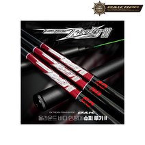 우기마켓 비앤케이 슈퍼루키2 방파제 갯바위 감성돔 고등어 전갱이 망상어 낚시대, 슈퍼루키2 60-6.0M, 슈퍼루키2/60-6.0M