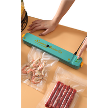 가정용실링기 진공보장밀봉기 원터치 300-3mm 그린, 그린+10롤백