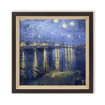 미프리아트 BEST 보석십자수 전용액자, AT-70 월넛 40cmx40cm