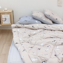 냥바냥 세미마이크로 먼지없는 사계절 이불베개세트