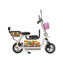 세발 전기 자전거 충전식 접이식 경량 출퇴근용 스쿠터 소형 3륜 세바퀴 오토바이 반려견