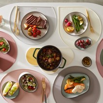 까사무띠 아모르 실리콘매트 테이블매트 식탁매트 아망떼 집들이선물 퀴진드마망, 메쪼, 올리브