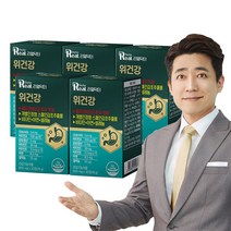 [리얼닥터]위건강/헬리코박터균 증식 억제 효과/600mg 30정/개별인정형건강기능식품/소화불량에 좋은 기능성 위 영양제/스페인감초추출물 주성분/속쓰림/위궤양/7종복합성분/닥터포뮬러, 30정, 5박스