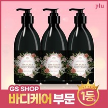 [GS단독]플루 프레스티지 스파 스크럽 바디워시 500ml*3, 색상:센티드튜베로즈 500mlx3