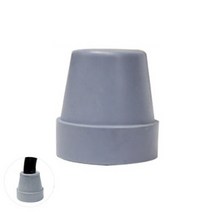 사발 지팡이 고무-C 그레이 1개 지팡이 부속 소모품