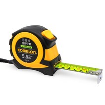 코메론 셀프락줄자 고무그립 자동스톱줄자, 5.5m x 25mm