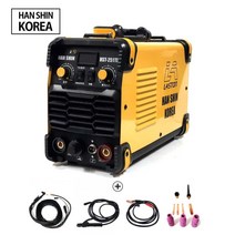 한신 알곤 아크용접기HST-251TIG(220V)알곤아크겸용 홀다 어스선 포함