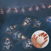 ts29006 LED 부엉이 가랜드, 건전지구매(4개)