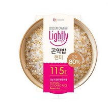 대상 라이틀리 곤약 현미 즉석밥 용기형, 170g, 5개