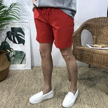 이루네 버스락 와샤 스판 밴딩 여름 반바지
