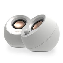 크리에이티브 PEBBLE V3 PC용 스피커, 화이트