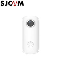 액션캠 SJCAM C100 / C100Plus 미니 엄지 카메라 1080P30FPS 2K30FPS H.265 12MP 2.4G WiFi 30M 방수 케이스 액션 스포츠 DV 캠코더, [01] WHITE, [01] C100 Standard