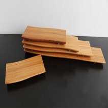 대나무 웨이브 스시 도마 5size, 상세설명 참조, 3호